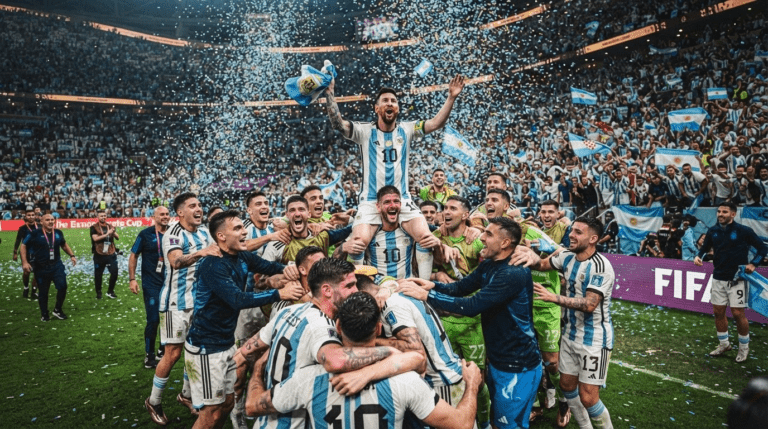 [속보] 결승 무대 안착! 메시 쌍도움 폭발 아르헨티나, 잉글랜드에 2-1 짜릿한 역전승 전설의 두 차례 어시스트가 빛난 오늘 밤