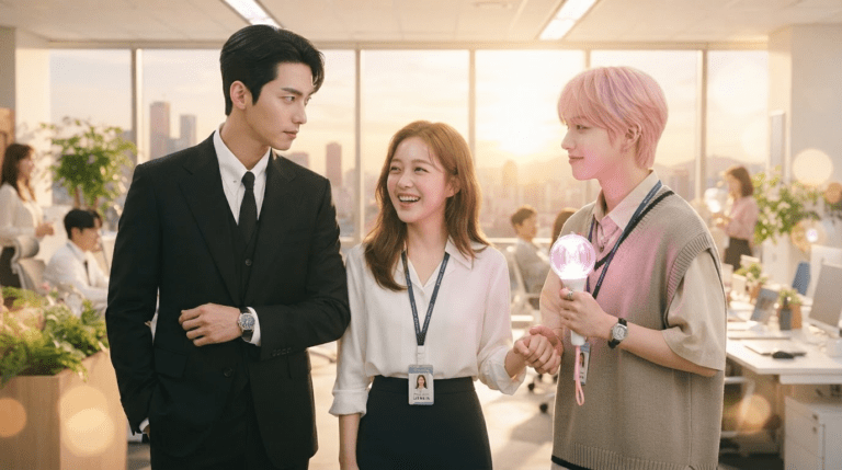 '최애의 사원' 강훈vs차우민, 김혜준 한 사람 두고 치열한 심리전…드디어 열리는 운명의 삼각 로맨스 시그널