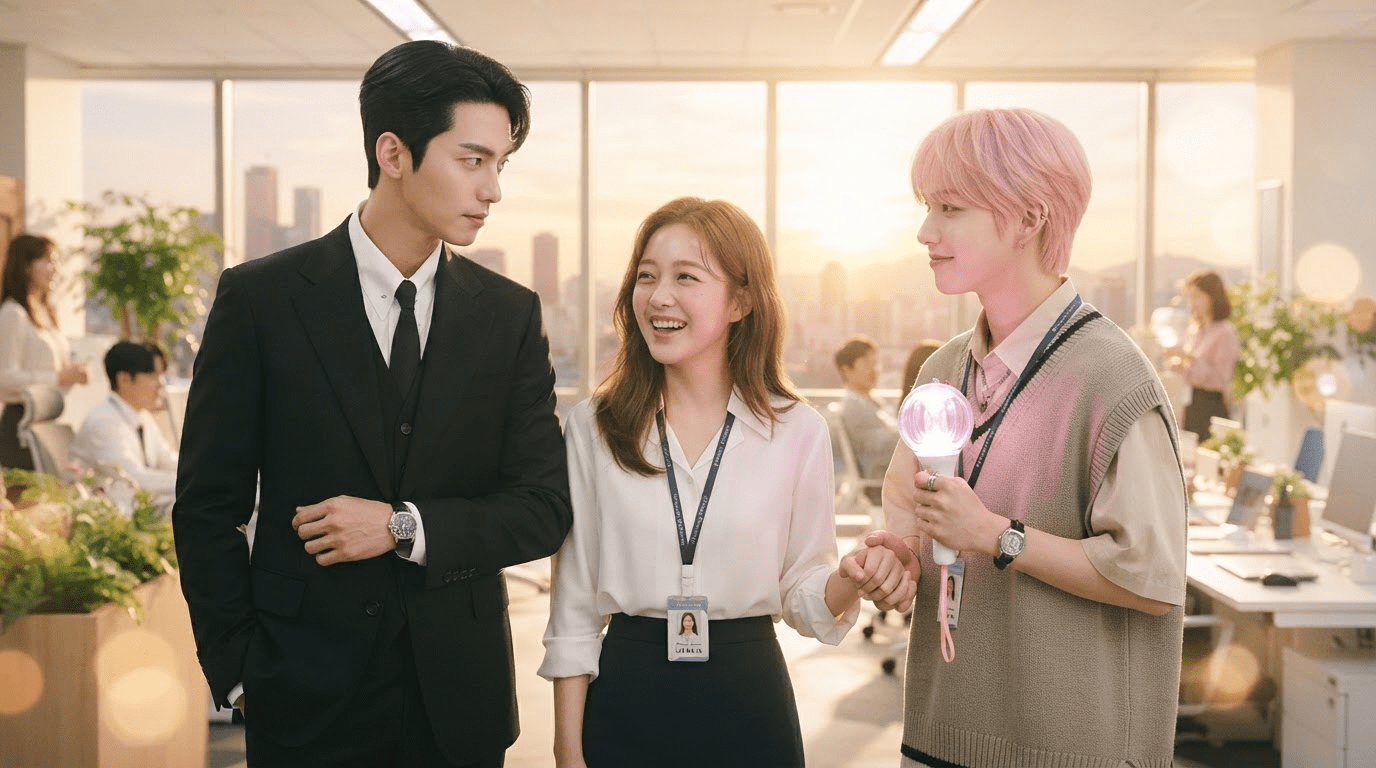 '최애의 사원' 강훈vs차우민, 김혜준 한 사람 두고 치열한 심리전…드디어 열리는 운명의 삼각 로맨스 시그널