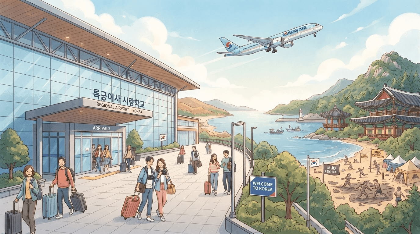 청주공항 외국인 입국객 전년 대비 114% 급증…문화체육관광부, 지역공항 관광 거점화 본격 추진